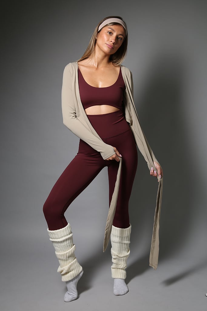 Ballerina Wrap Top Olive