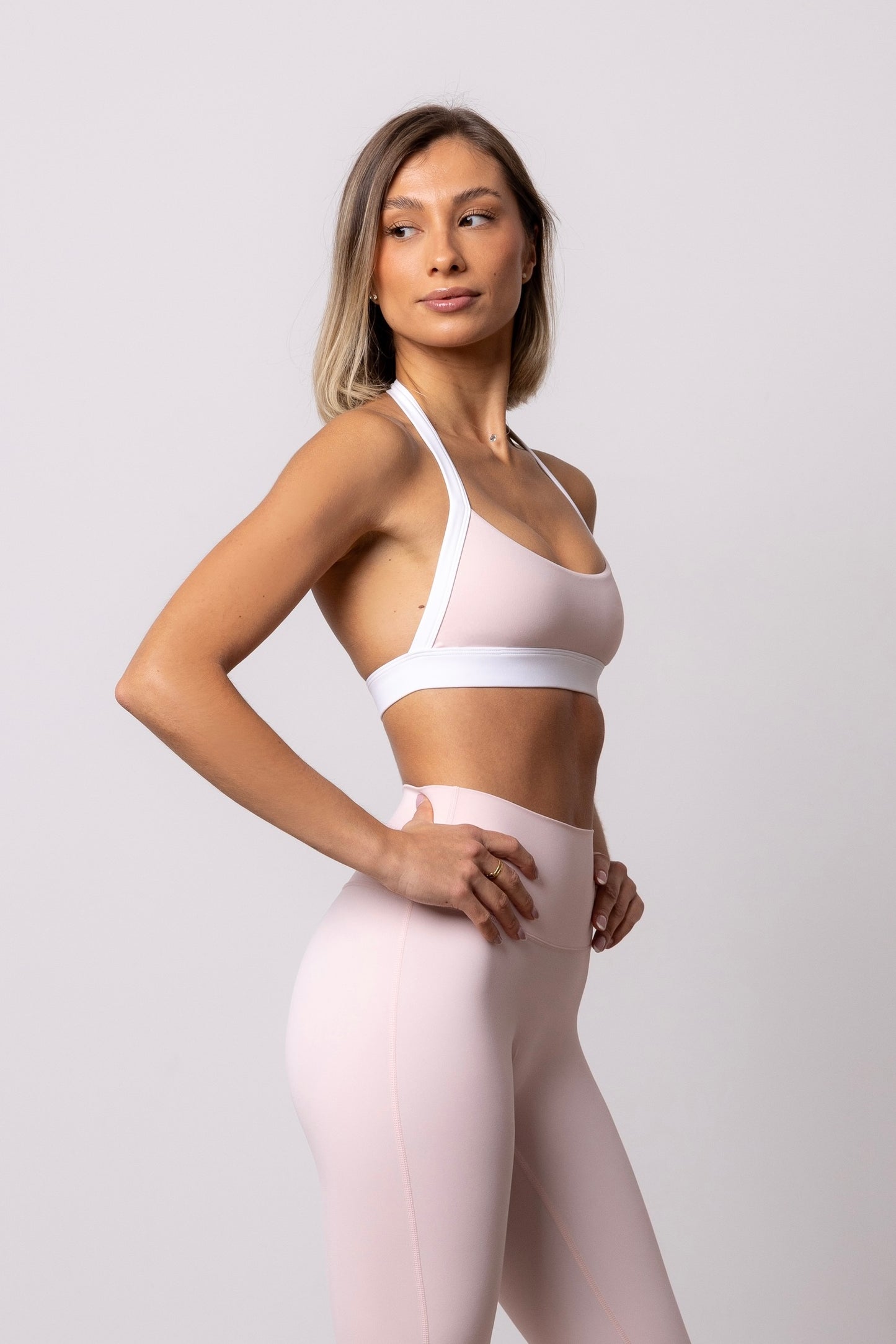 Serena Halter Top Icy Pink