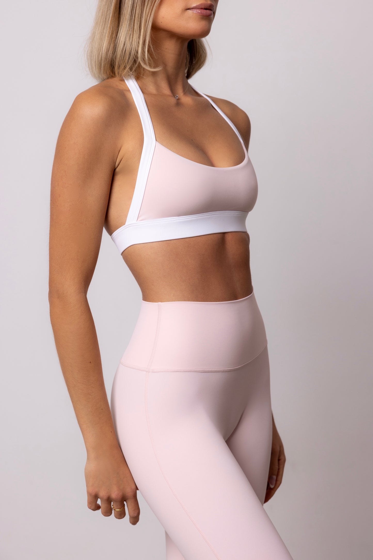 Serena Halter Top Icy Pink