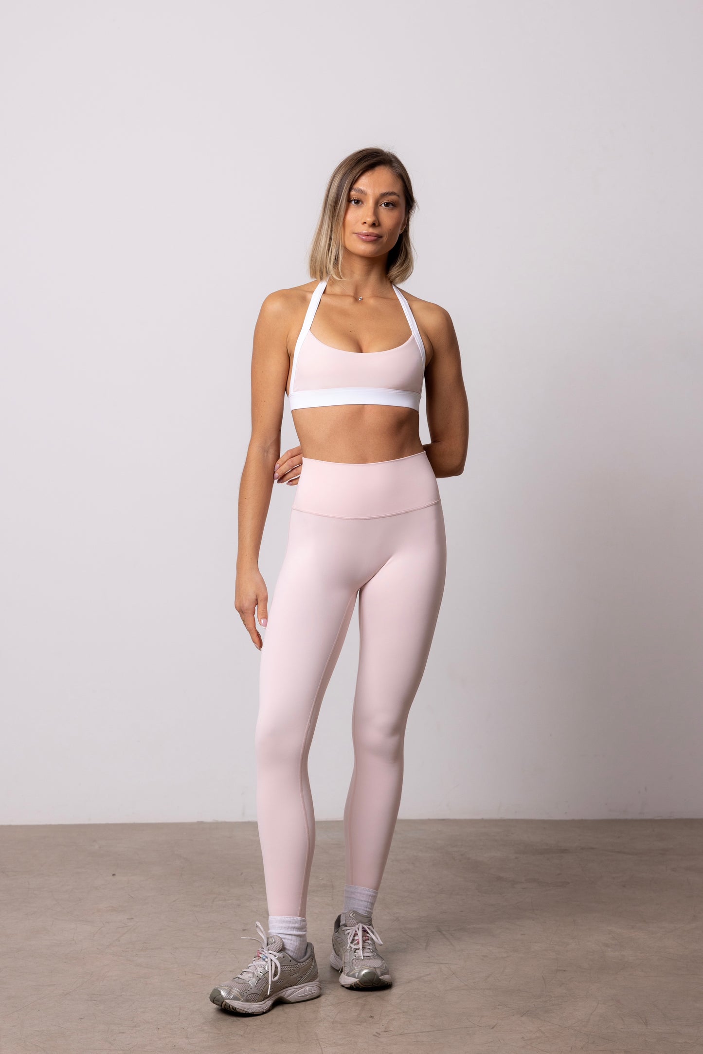 Serena Halter Top Icy Pink
