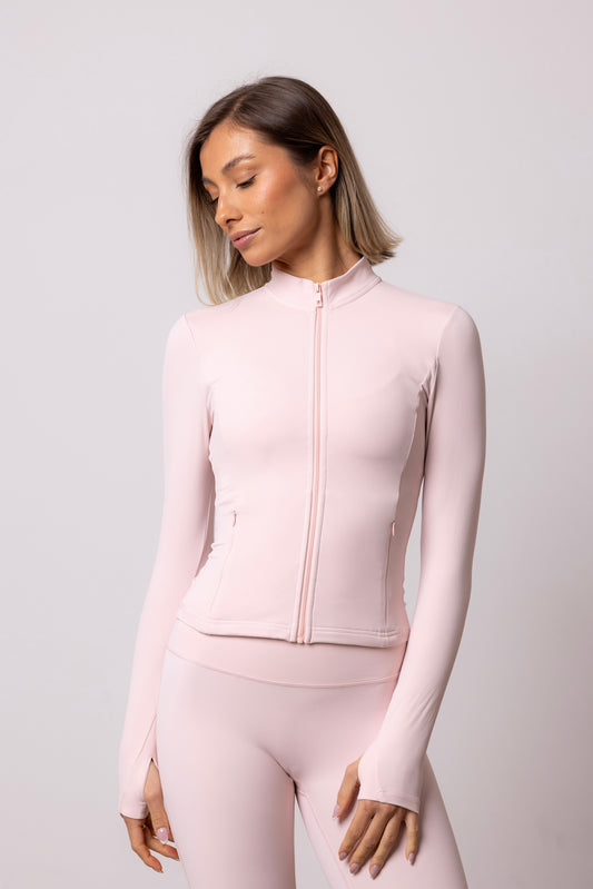 Zip-up Jacket Icy Pink